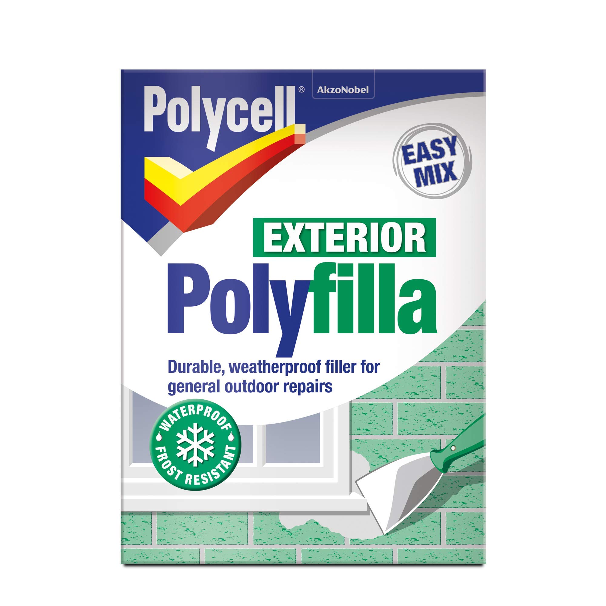 Polycell PLCWPP175KGS Multi Purpose Exterior Filler, 1.75 kg