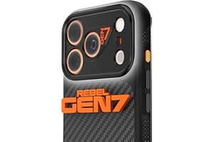 REBEL GEN7 [Launch Edition] CNC Aluminum Lens Ring Protector Kit for iPhone 17 Pro Max GEN-7 & Flex Series 17 Cases | Full Co
