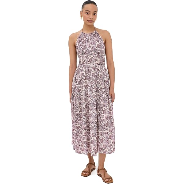 Amazon.com: Amanda Uprichard Women's Adelene Midi Dress, Imogen, M :  Clothing, Shoes & Jewelry