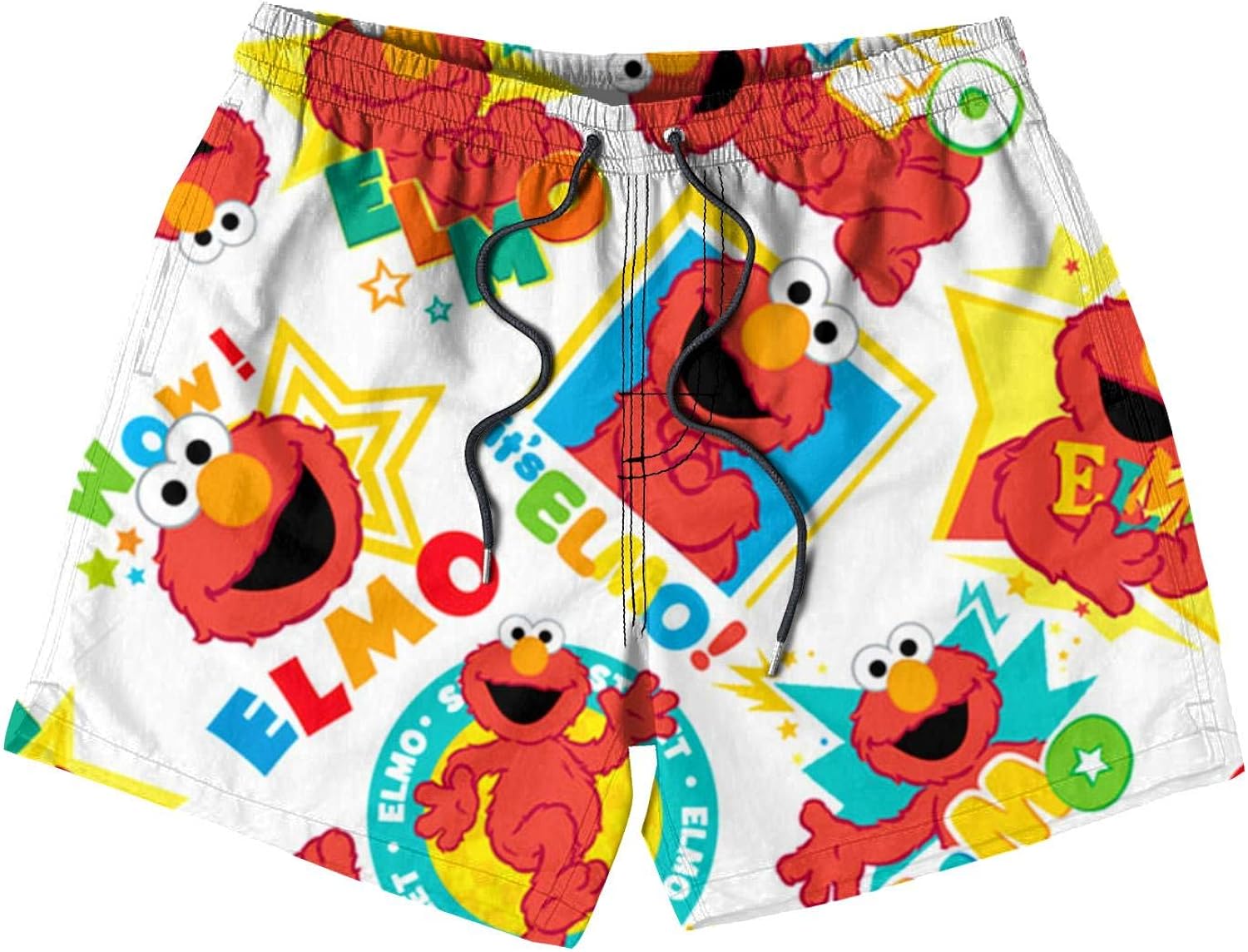 Boy's Quick Dry Swim Trunks SesameStreetelmoStarDynamic Swim