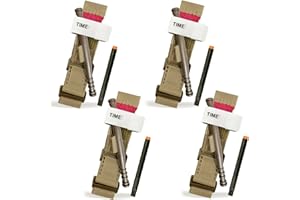 MIEDECDEL Tourniquet, Fastest Emergency Tourniquets with Reinforced Windlass Rod and Pen, Combat Hemostasis kit Single-Handed Application for Military, Medical, School Training, Outdoor, Hiking (4, Dark Green)