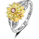 Rose Flower Cremation Urn Ring Holds Loved Ones Ashes 925 Sterling Silver Cremation Keepsake Ring Jewelry for Women Mom