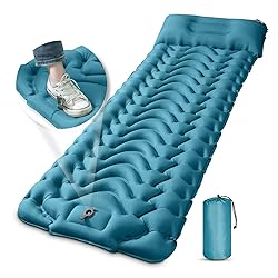 MEETPEAK Camping Sleeping Mat, Inflatable Sleeping