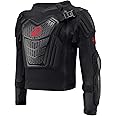 EVS SPORTS Youth Moto Comp Suit | Impact Shield, Ultra-Lightweight, Flow Vents | Black/Red | Youth Large