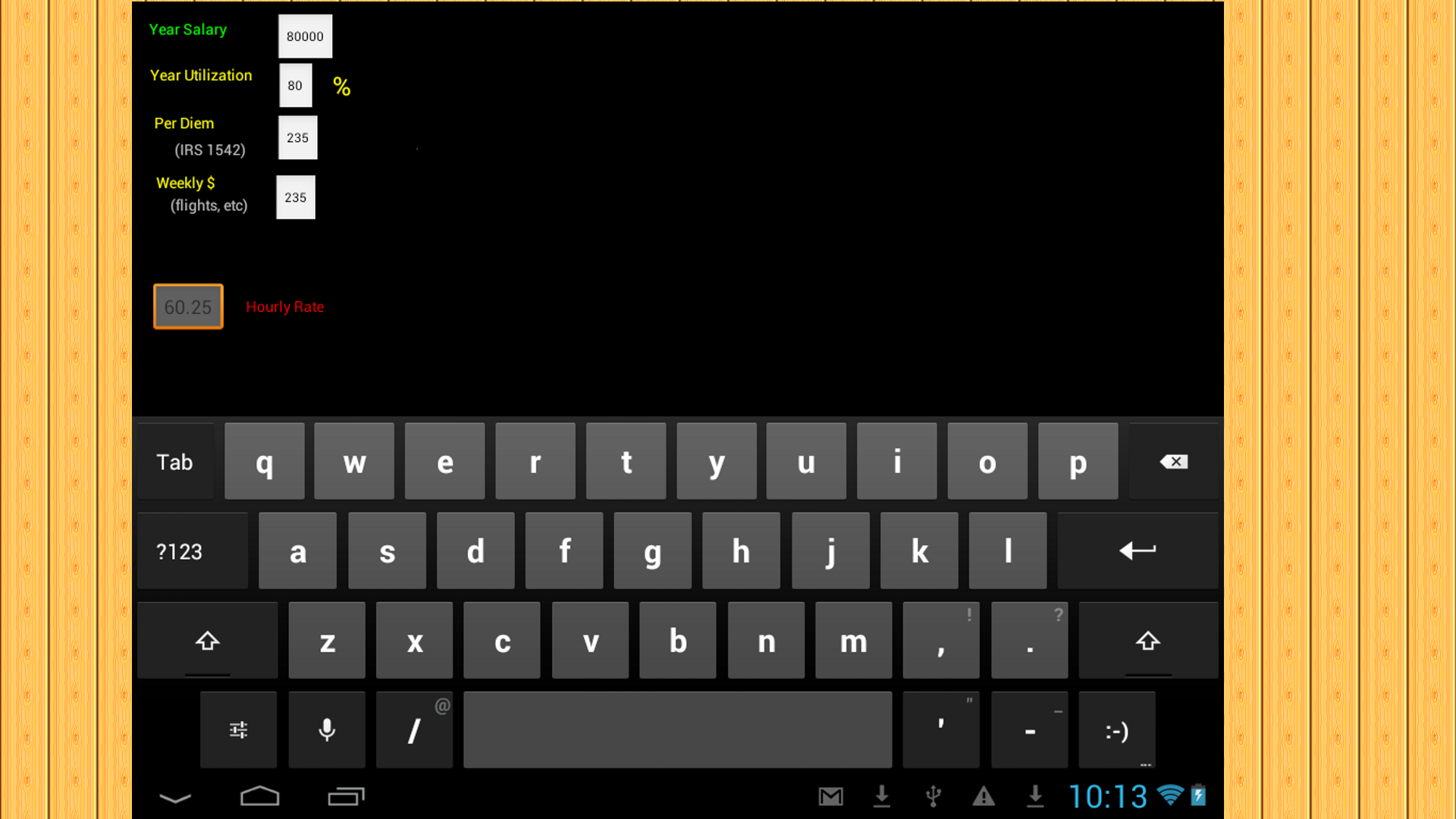 Resonable Rate Calculator:Amazon.com:Appstore for Android