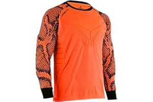 Levelty Multi Padded Goalkeeper Jersey Adult/Kids Football Shirt Long Sleeve Goalie Soccer Mens Goalkeeper Jersey