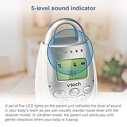 VTech Communications DM221 Audio Baby Monitor with
