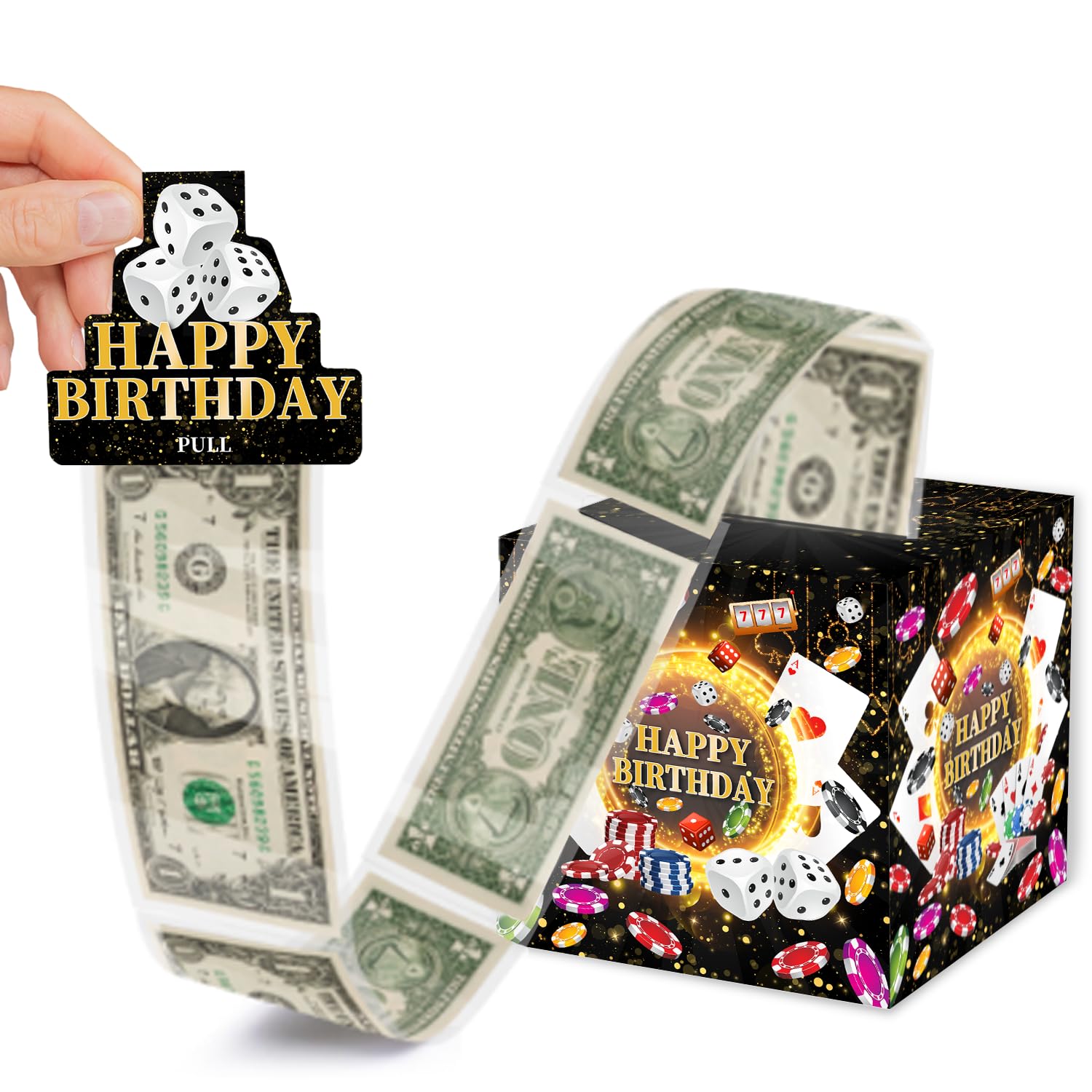 SHLINCO Casino Theme Party Decorations, 5" x