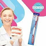 3 x Wisdom Smokers Extra Hard Brush Toothbrush - Oral Hygiene Care view 3