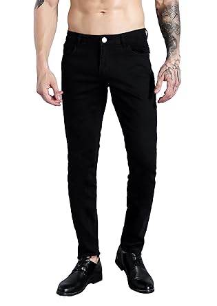 mens slim denim