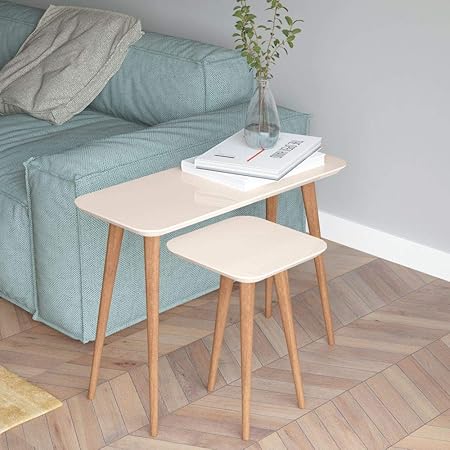 mesa de apoio lateral decorativa