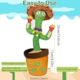 HICAS Dancing Talking Cactus Toy Repeats Voices 120 Songs Volume Control view 2