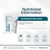 BetterYou Magnesium Original Bath Flakes 1kg - Vegan & Mineral Bath Salts view 3