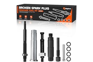 Rogierra 65700 Broken Spark Plug Remover Tool Kit Compatible with Ford 3V Engine