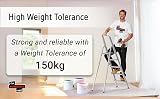 The Workplace Depot 5-Step Aluminium Step Ladder 150kg Capacity Handrail view 7