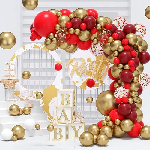 thumbnail image 2 of 100 Pcs 6\" Gold Quick Link Balloons, Metallic Balloons With Linkable Tail, For Anniversary Wedding Birthday Party Arch Wall Decorations 2 of 9