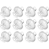 Nispira CPAP Inline Filter Viral for BiPAP CPAP Machines ResMed, Dreamstation Standard Tubing Outlet 22 mm Machine Outlet 25mm, 12 Packs