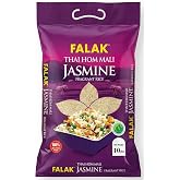Falak Jasmine Rice 10 lbs - Thai Hom Mali Jasmine Rice - Authentic, Non-Sticky, Aromatic White Rice Grains - Gluten Free
