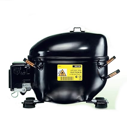 Compresor R600 A LBP 1/6 HP 9,08 cm3 secop ACC cubigel elecrotolux ...
