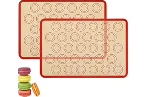 Silicone Baking Mats Non-Stick Large Baking Mat Extra Thick Reusable Bakeware for Making Cookies Baking Mats for Oven 16.5X11