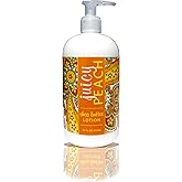 Greenwich Bay JUICY PEACH Shea Butter Hand & Body Lotion Enriched with Cocoa Butter 16 oz