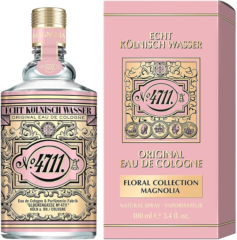 4711 Floral Collection Magnolia Eau de Cologne Women 100ml Fresh Floral Scent