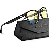 ANYLUV Blue Light Glasses Men Women Computer Gaming Glasses Anti Eyestrain Lightweight Blue Light Blocking Glasses