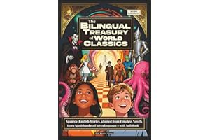 The Bilingual Treasury of World Classics: Spanish–English Stories Adapted from Timeless Novels — A Simple Way for Kids or Beginners to Learn Spanish ... Treasury: Spanish-English Stories for Kids)