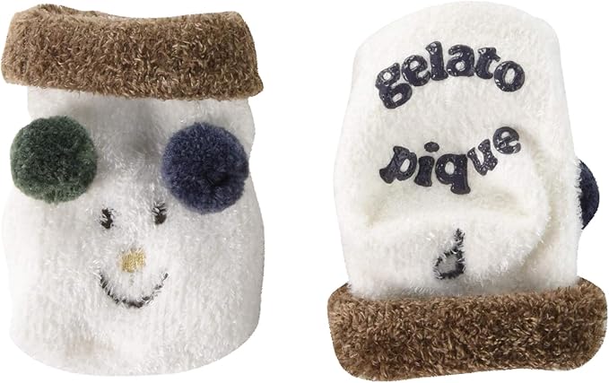 Amazon ジェラート ピケ スムーズィーアイスクリームbabyソックス Pbgs1947 Owht 日本 F Free サイズ 靴下 通販