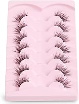 Onlyall Half Lashes Natural 3/4 Black Band C18 9-16mm Corner Lashes view 5
