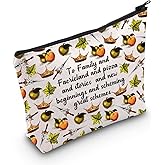 JNIAP Cruel Prince Book Lover Gift Bookish Inspired Cosmetic Bag Fantasy Book Lover Gifts (To Family and Bag)