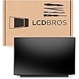 LCDBros Replacement Screen for Dell 6761Y 30 Pins HD 1366x768 Glossy LED LCD with Tools