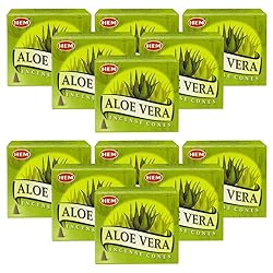 Aloe Vera Incense Cones And Cone Incense Burner