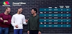 Fruit of the Loom Men's Eversoft Fleece Elastic