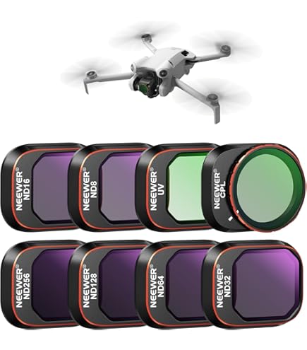 Amazon.com : DJI Mini 4 Pro ND Filters Set (ND16/64/256) : Electronics