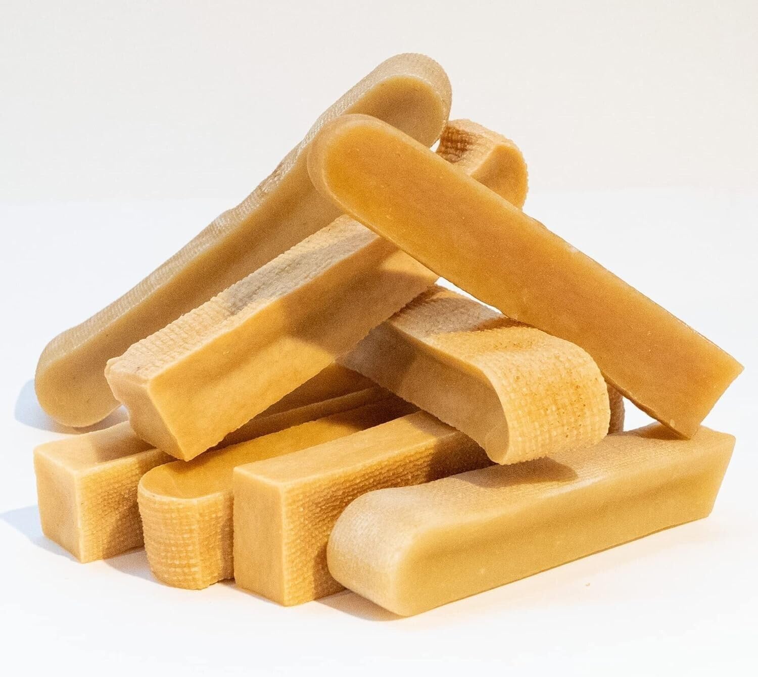 Himalayan Yak Chew - Yak chews for dogs Medium (Pack of 10) - Protein Rich Dog Chews Long Lasting Natural - yak milk dog chew - Yak Bars for Dogs - Himalayan dog chews - Yak Snack
