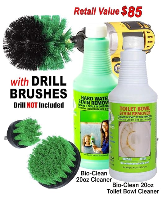 3 best products for hard water stains