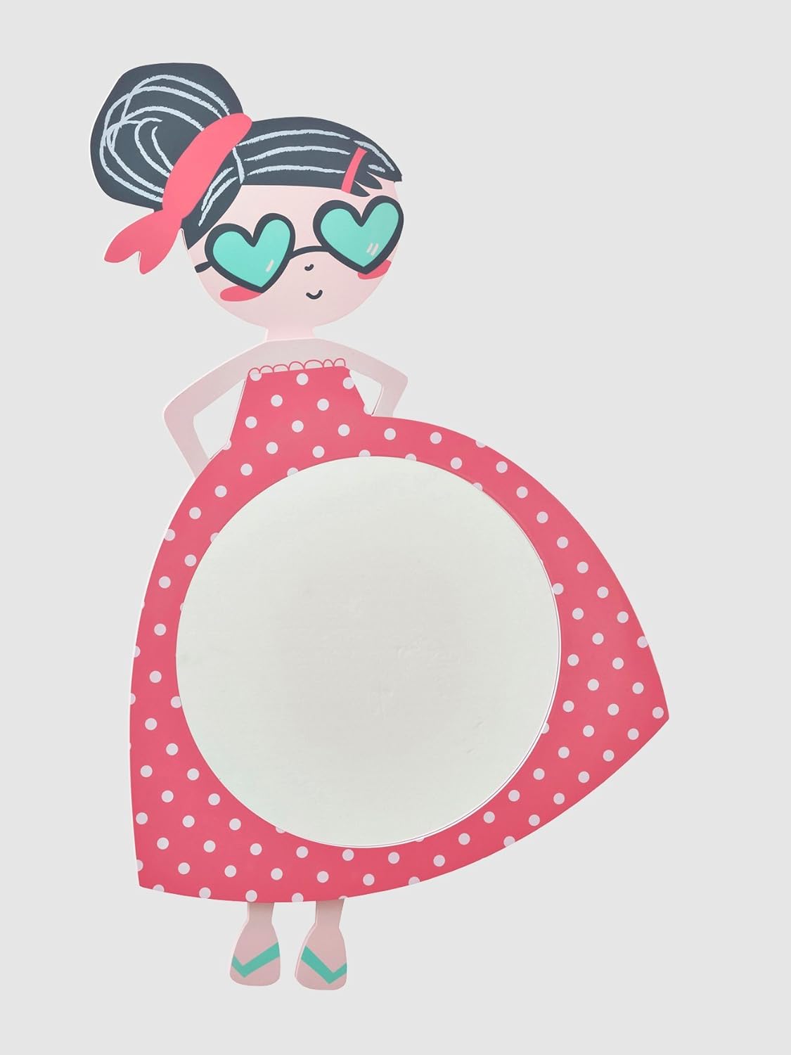 Vertbaudet Madchenspiegel Aus Bruchsicherem Acrylglas Rosa Amazon De Baby