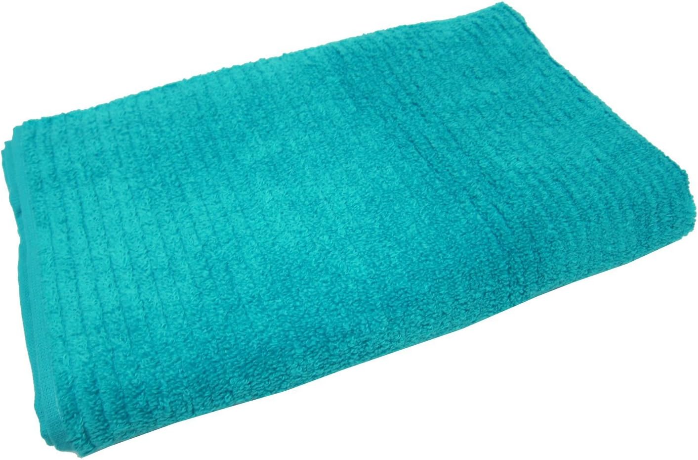 Dri Soft 100 Cotton Super Soft Striped Bath Towel, Peacock