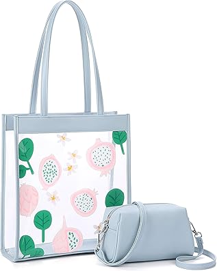 clear fashion bag