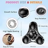 Aolcev Fidget Spinner Stainless Steel Hand Spinner Black 3-5 Min Spin Time view 3