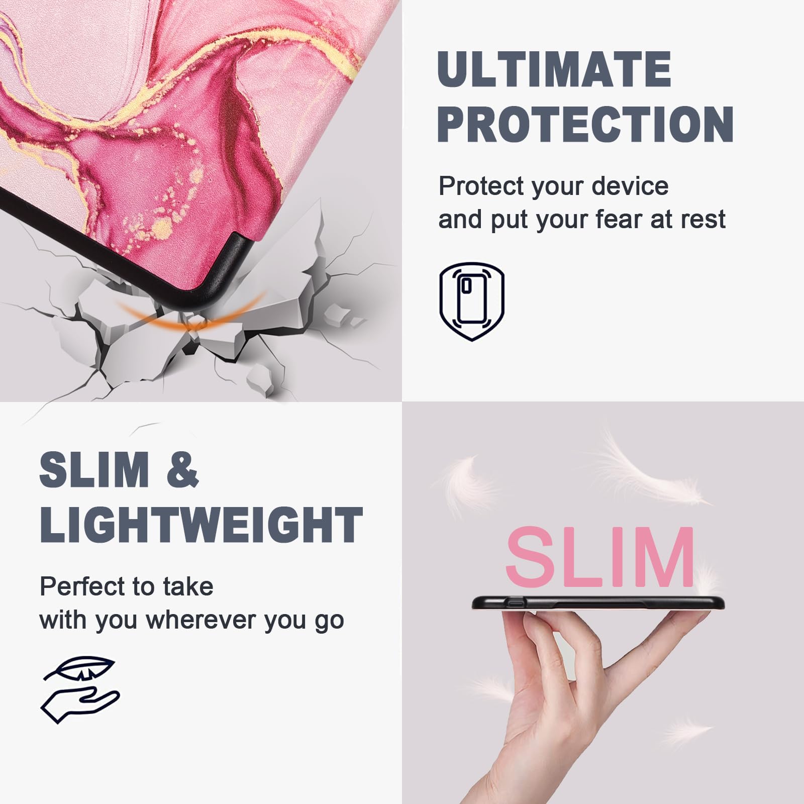 Caweet Case for Nook GlowLight 4 Plus 7.8