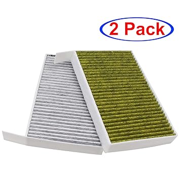 S Union Activated Carbon Car Cabin Air Filter Replacement For Tesla Model 3 2017 2018 2019 2 Pack
