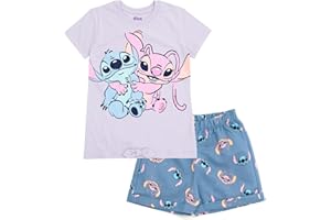 Disney Floral T-Shirt and Chambray Shorts Outfit Set Infant to Big Kid Sizes (12 Months - 14-16)
