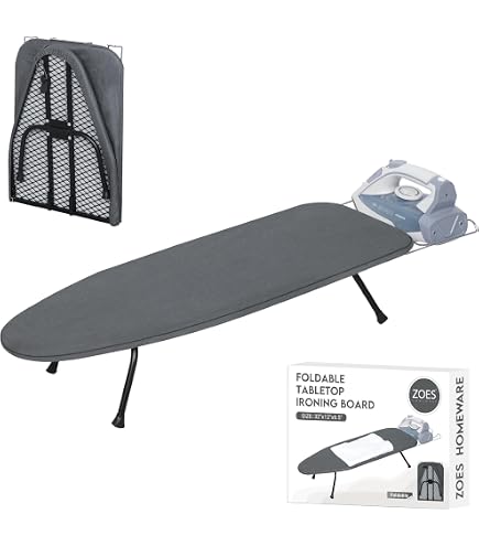 Amazon.com: ZOES HOMEWARE Metal Mesh Panel Tabletop Ironing Board