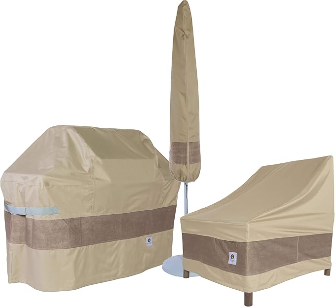 101 Inch Lum10134 Duck Covers Elegant Offset Patio Umbrella Cover With Installation Pole