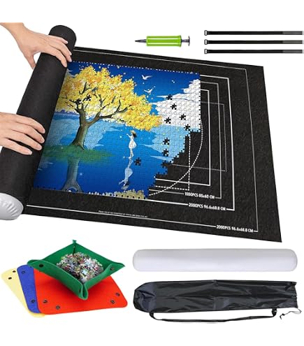 Puzzle De 1000 Piezas – Pintura Al óleo De Oaxaca – Tamaño 52x38 Cm – Incluye Póster Y Bolsa Con Cordón