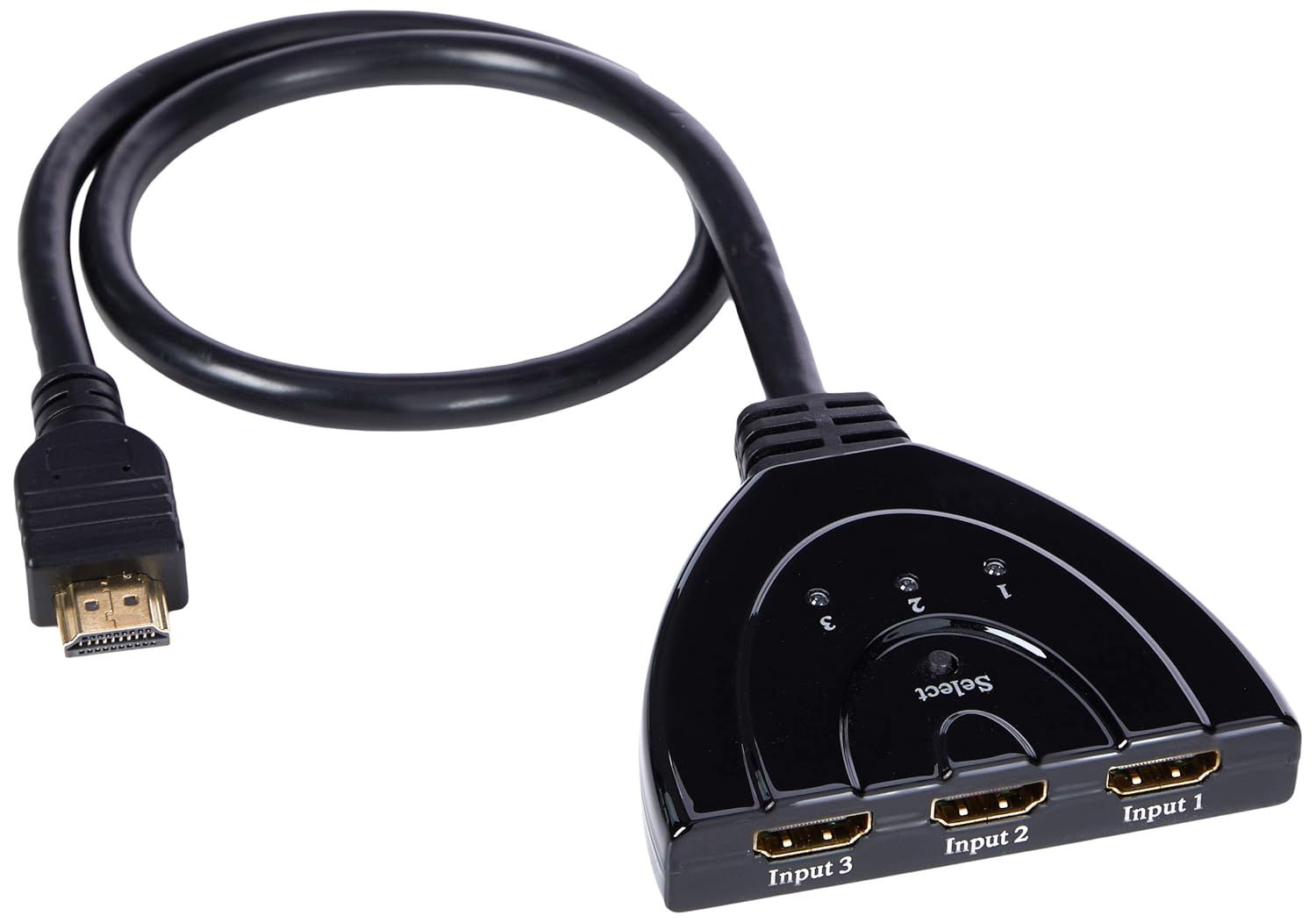 Pro Signal PSG08415 3-Way HDMI Pigtail Switch, 3 Way