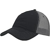 The Vintage Year Washed Cotton Unstructured Soft Mesh Adjustable Trucker Baseball Cap