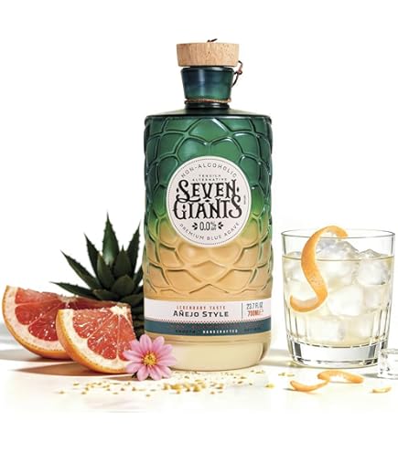 Amazon.com : Seven Giants Reposado Style Tequila Alternative | Non